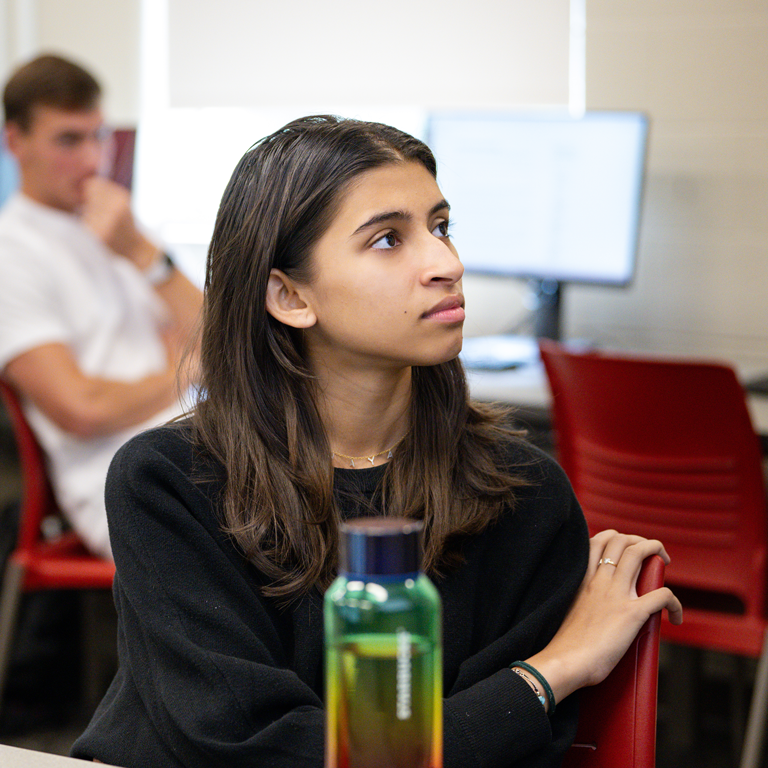 Student sitting