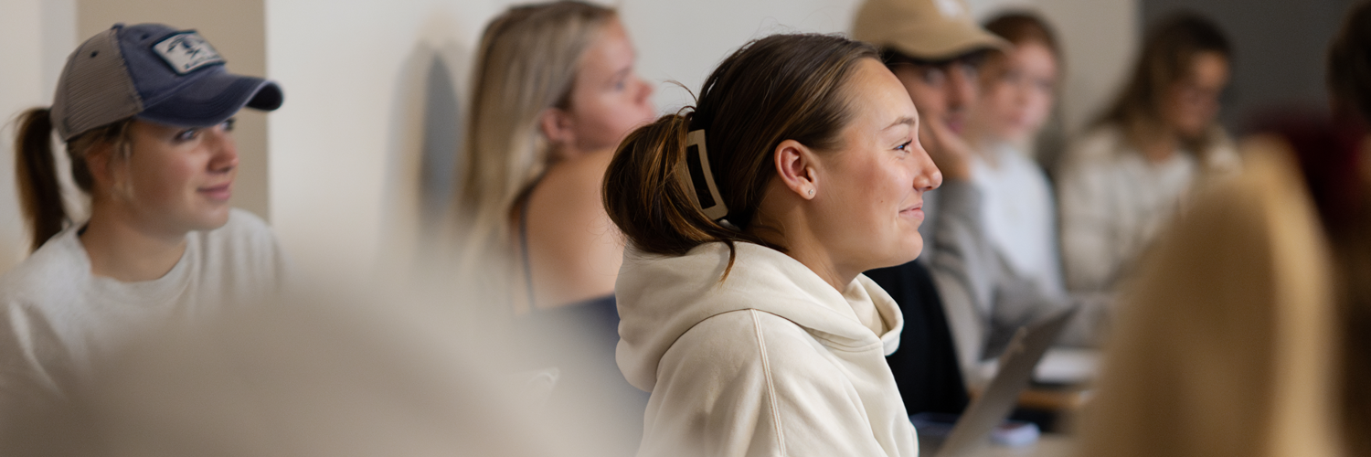 Students in a classroom